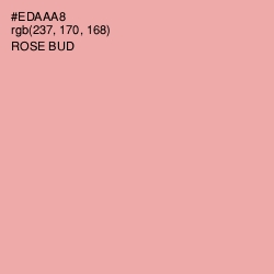 #EDAAA8 - Rose Bud Color Image